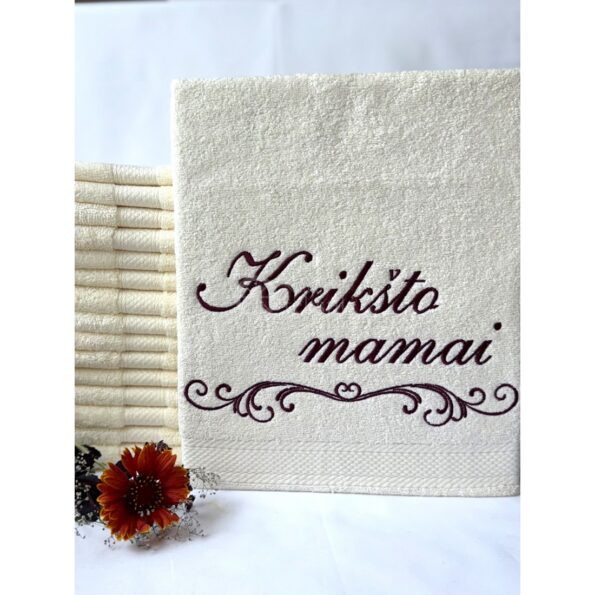 Rankšluostis Krikšto mamai