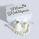 Krikštynų dovanos rinkinys „Mano Krikšto Angelas“