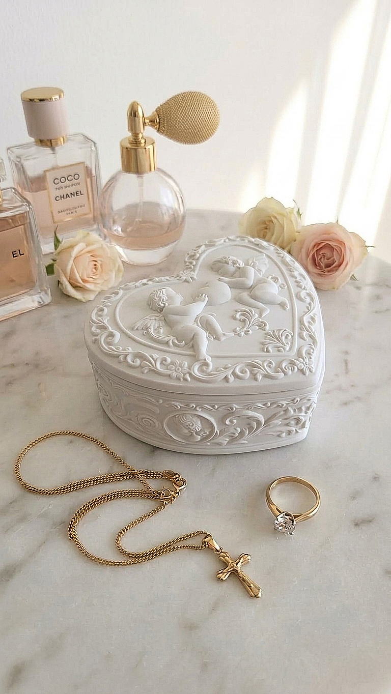 Prisiminimų dėžutė Širdelė-1 Prisiminimų dėžutė Širdelė