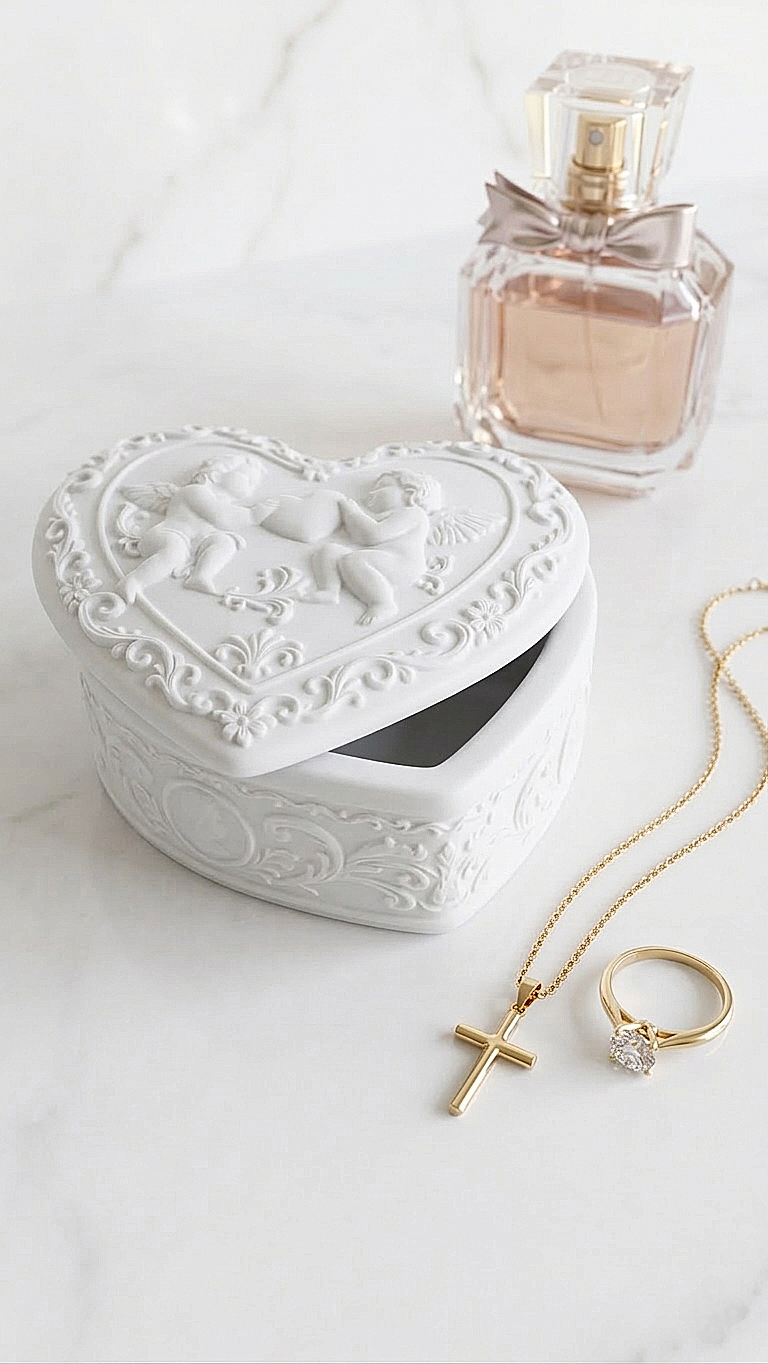 Prisiminimų dėžutė Širdelė Prisiminimų dėžutė Širdelė